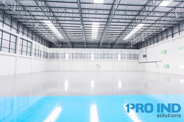 3 Benefits of Epoxy Floor Coatings for Factory and Warehouse.